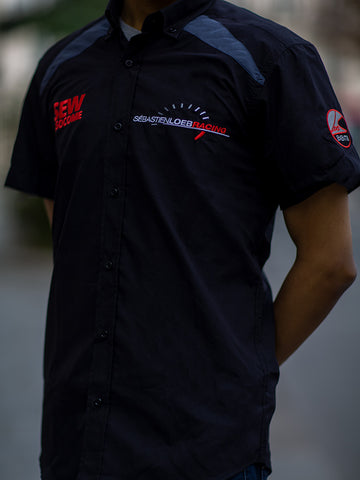 Chemise noir manches courtes SEW - Sébastien Loeb Racing